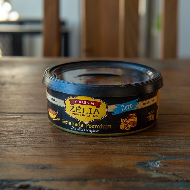 Goiabada Zelia Lata 100 Gr Zero Açúcar