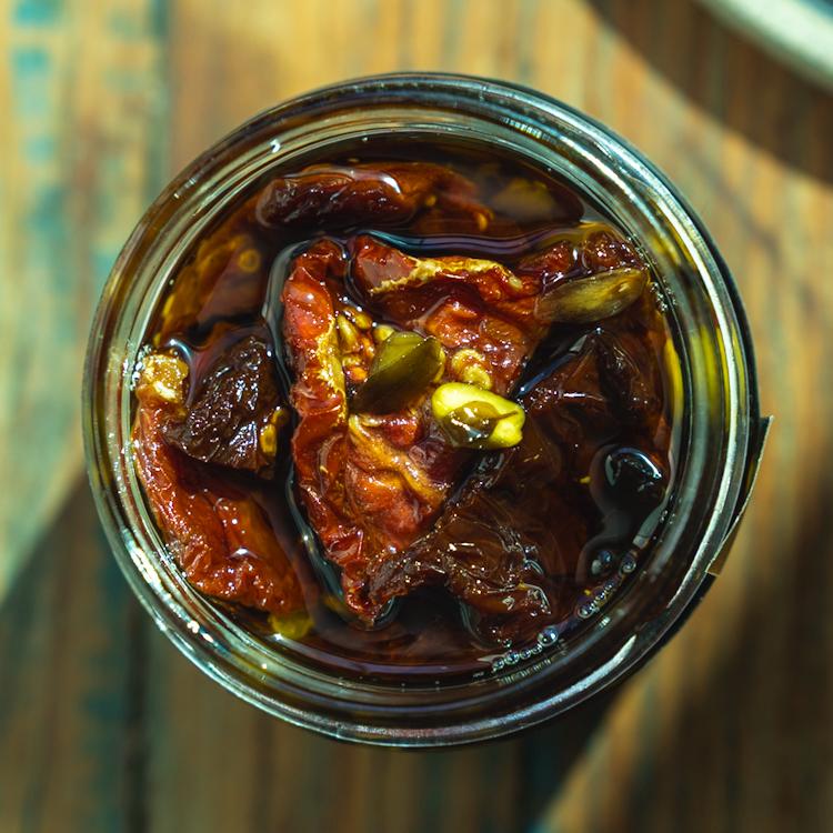 Blend de Tomate Seco, Pistache e Manjericão Aysla