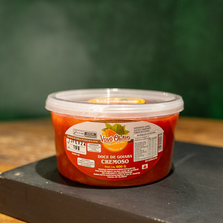 Goiabada Cascão Vovo Olavo Pote 600 Gr
