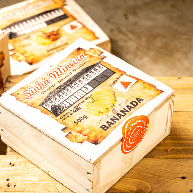 Bananada 500 Gr Sinhá Mineira