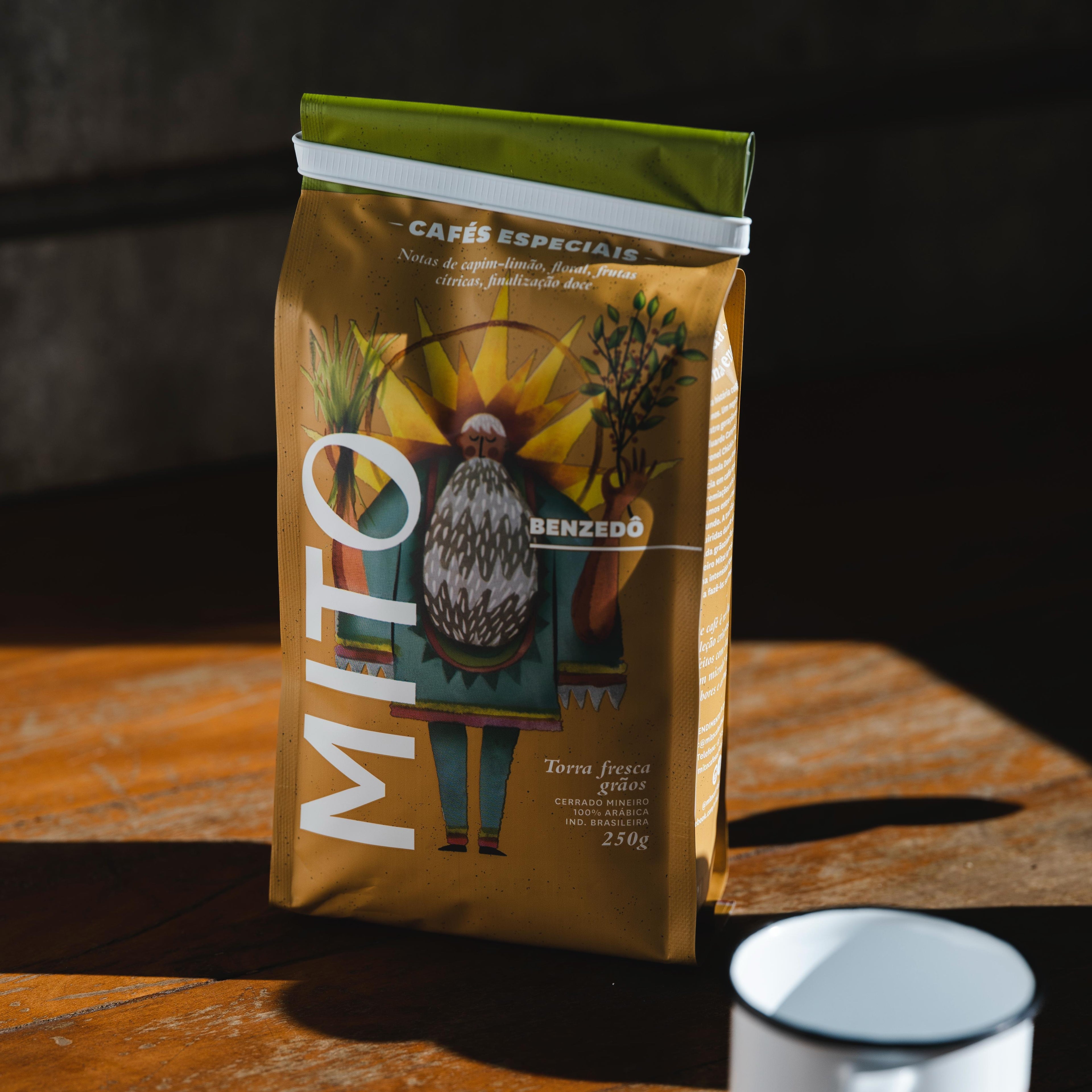 Cafe Torrado Mito Benzedo  250G