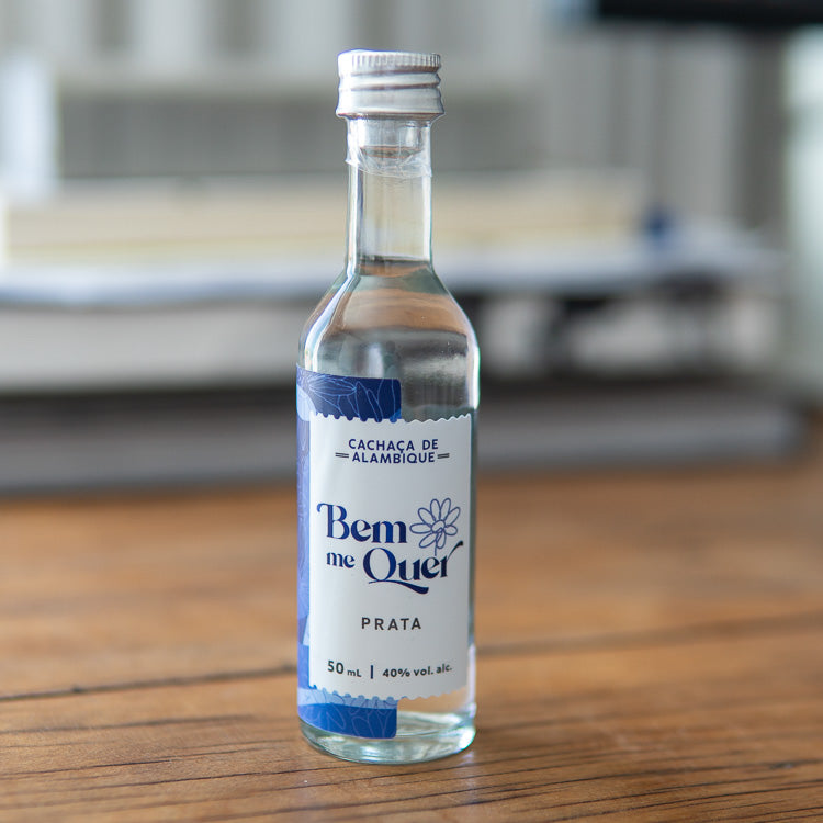 Cachaça Bem Me Quer 50ML Prata