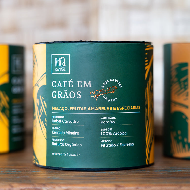 Café Melaço, Frutas Amarelas e Especiarias 250g - Roça Capital