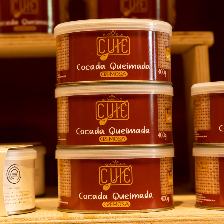 Cocada Cremosa Queimada Cuié Lata 400Gr