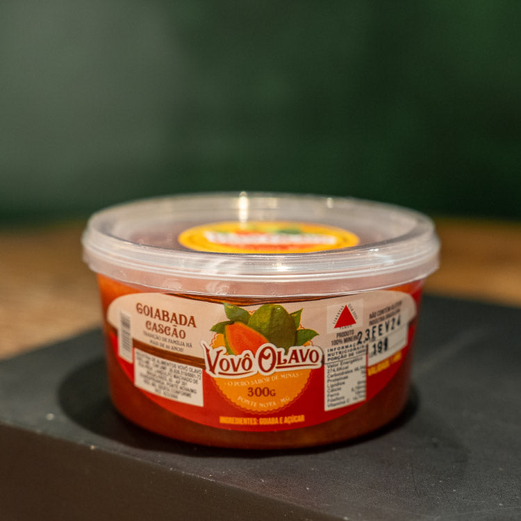 Goiabada Cascão Vovo Olavo Pote 300 Gr