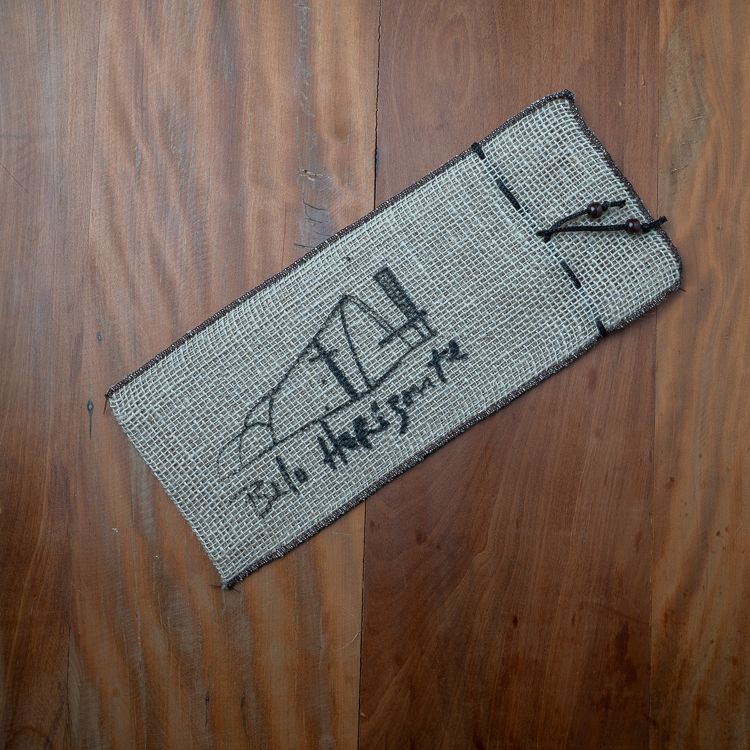 Saquinho de Juta Garrafa