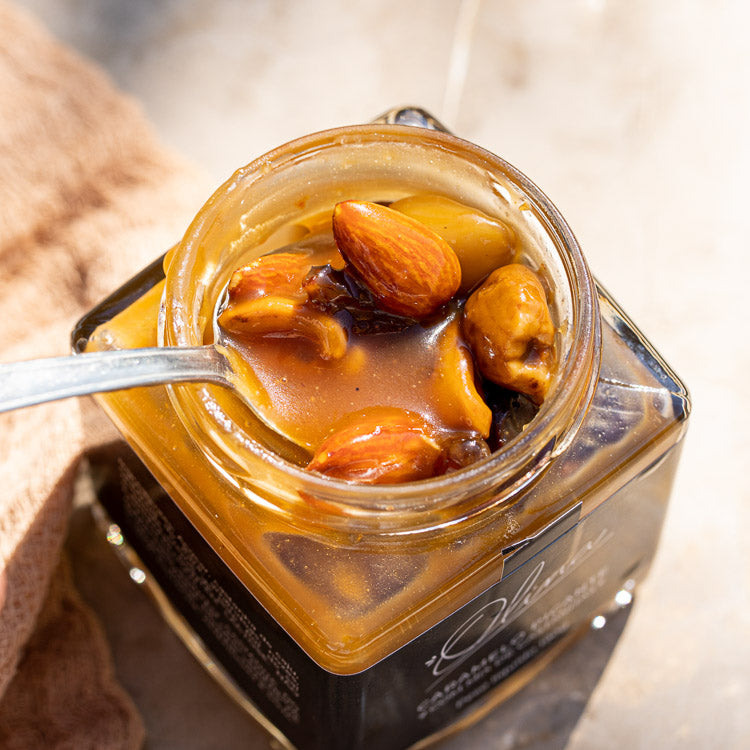 Caramelo Salgado Picante Com Mix De Castanhas - Olina - 190G