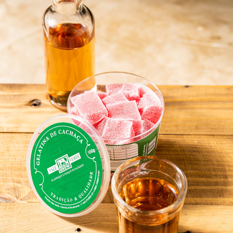 Gelatina De Cachaca 100 Gr - Un