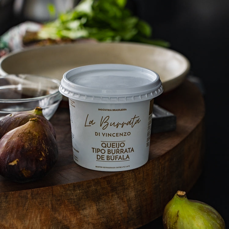 Queijo Burrata de Bufala Vincenzo