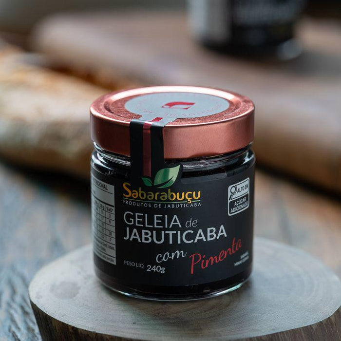 Geleia De Jabuticaba Com Pimenta 240 Gr Sabarabuçu