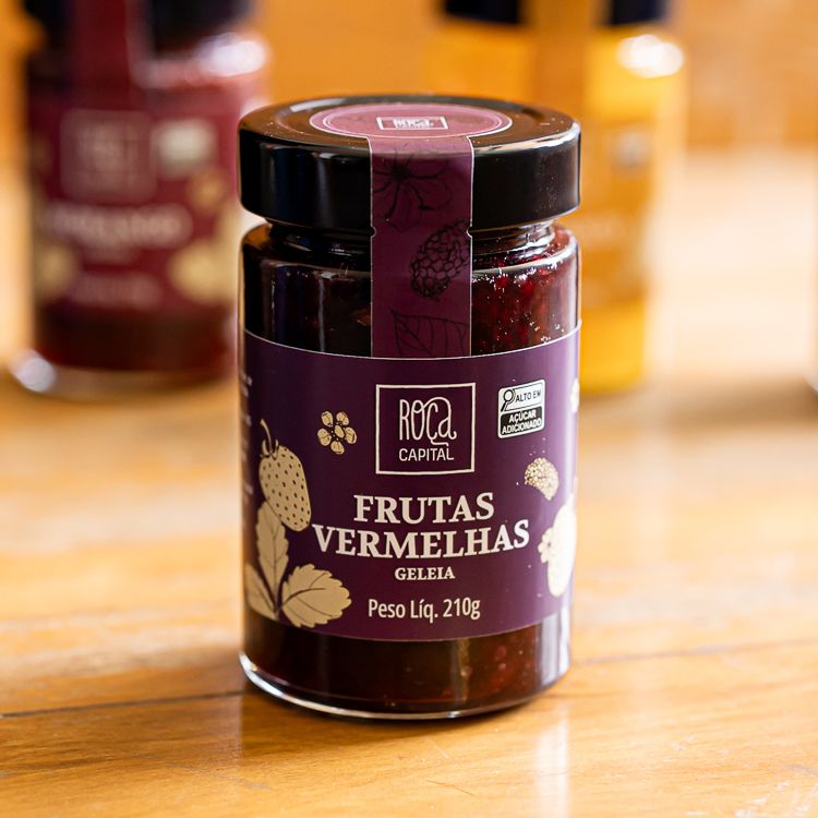 Geleia de Frutas Vermelhas - Roça Capital
