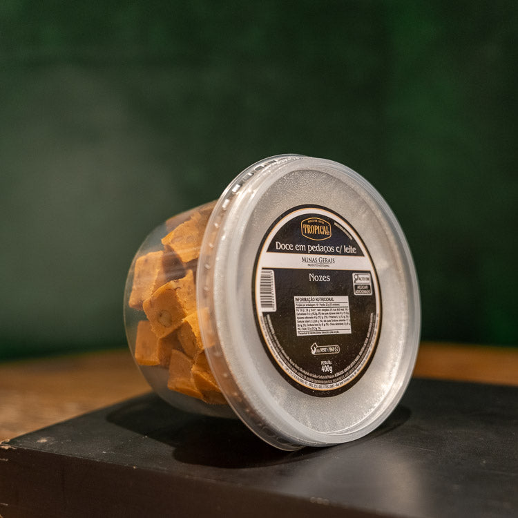 Doce De Leite Com Nozes Pote Tropical
