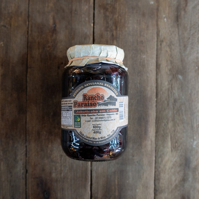 Compota De Jabuticaba Em Calda Rancho Paraiso