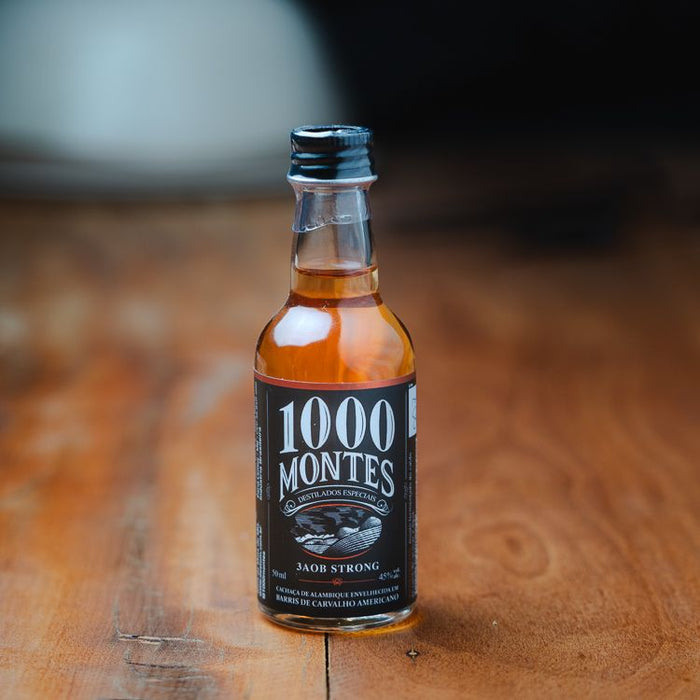 Cachaça 1000 Montes 3Aob Strong  Mini