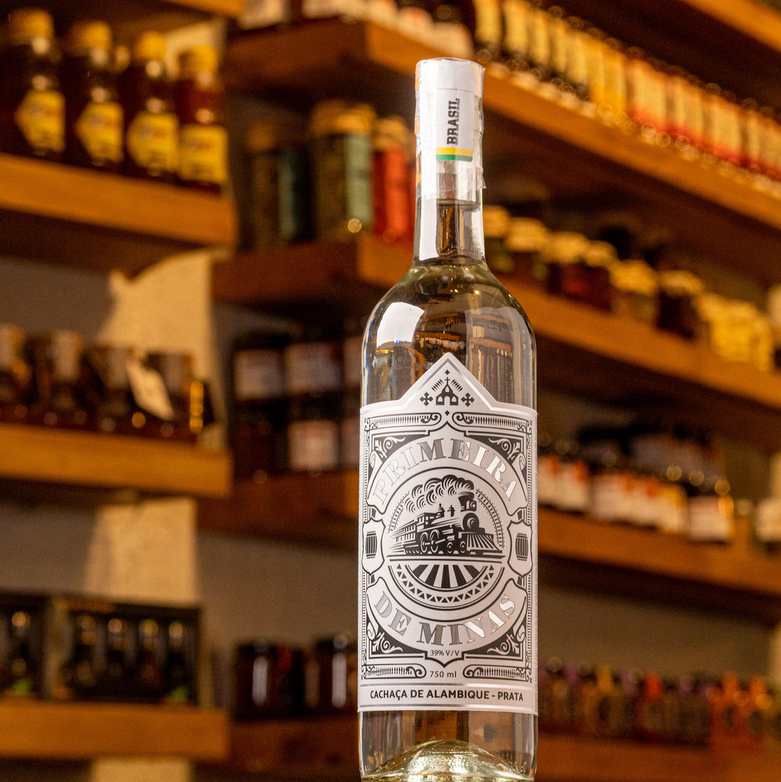 Cachaça Primeira De Minas Prata 750Ml