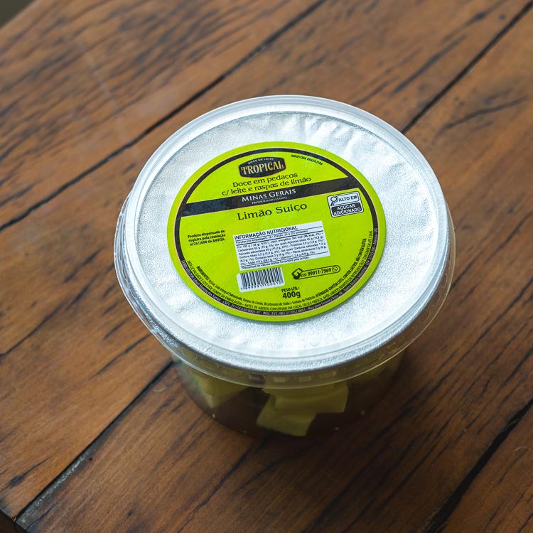 Doce De Leite C/ Limão  Pote Tropical