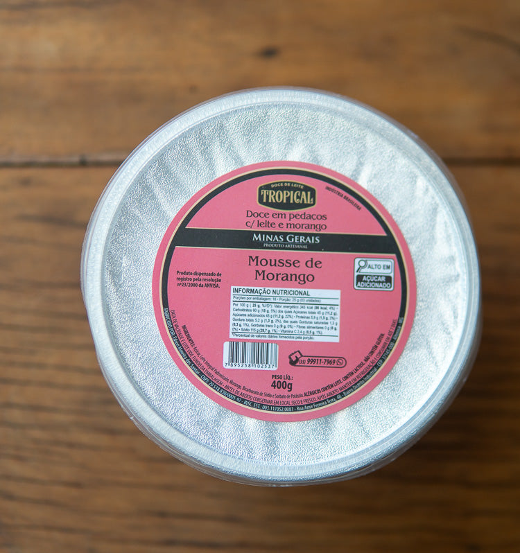 Doce De Leite Com Morango Pote Tropical