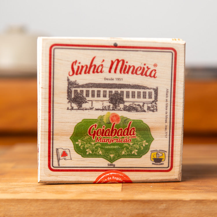 Goiabada C/ Manjericão 500Gr Sinha Mineira