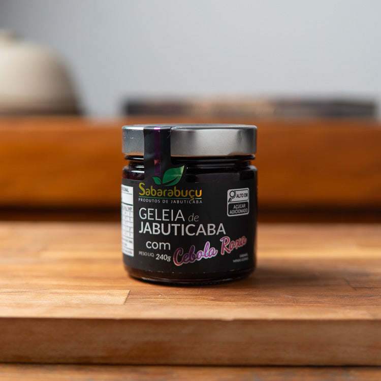 Geleia de Jabuticaba com Cebola Roxa 240g