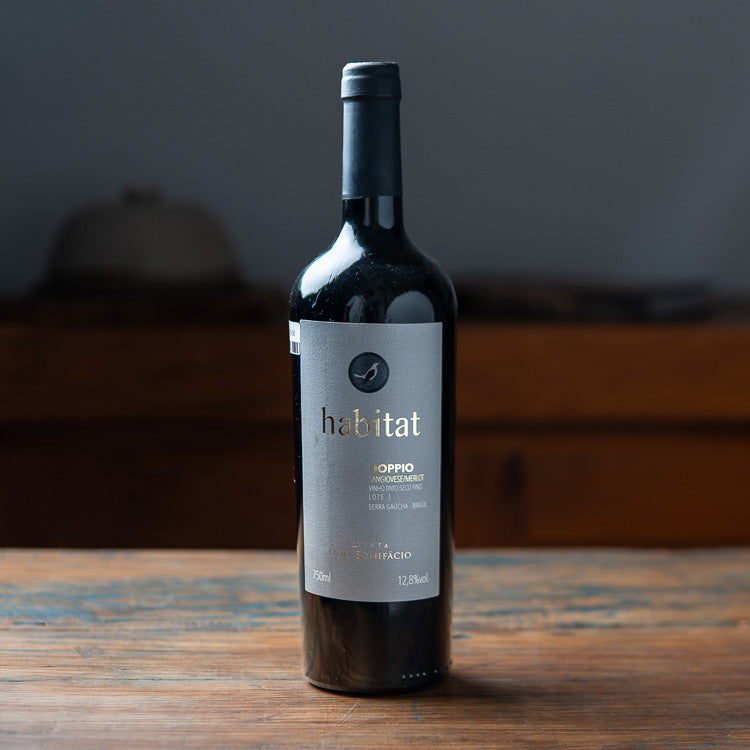 Vinho Tinto Fino Seco Habitat Doppio 750Ml