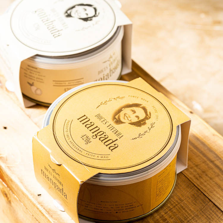 Mangada Vivinha - Doce De Manga Cremoso - 420 Gr