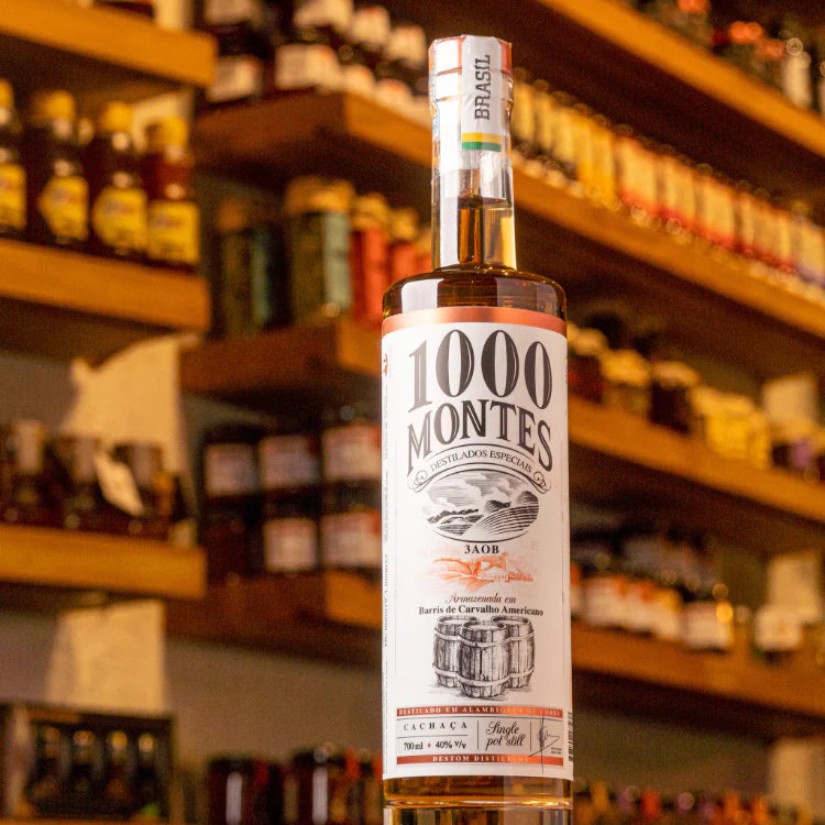 Cachaça 1000 Montes Carvalho 3Aob 40% 700Ml