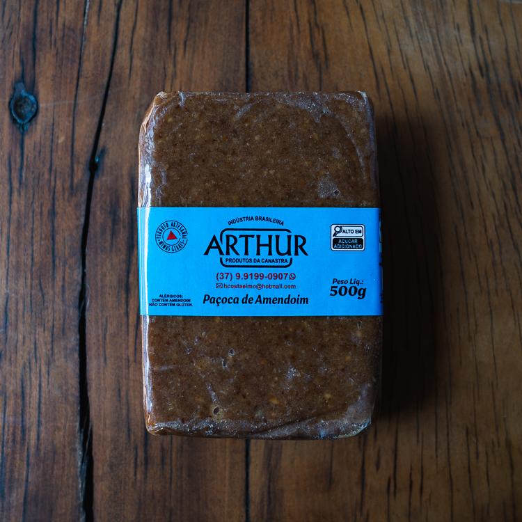 Barra de Paçoca de Amendoim Arthur