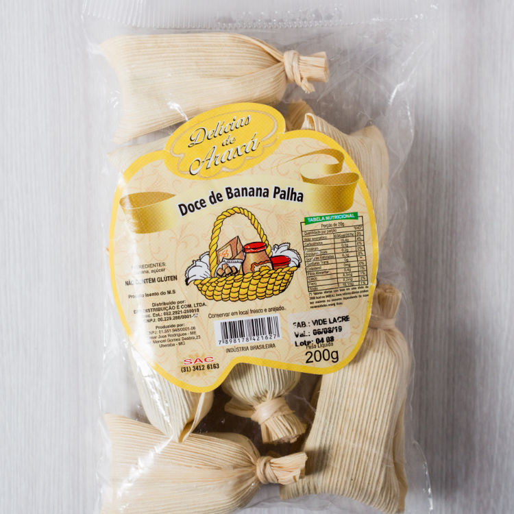 Doce De Banana Na Palha 200 G